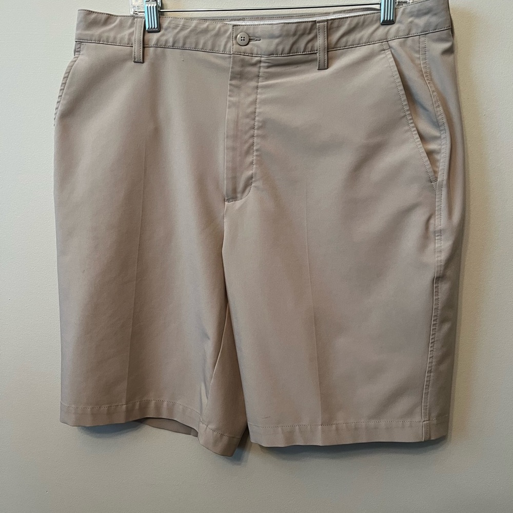 FootJoy Men’s Size 36 Golf Shorts Khaki/Tan Outdoor Preppy 10” Inseam